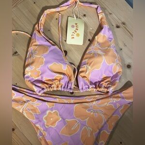 Vibrant Floral Bikini Set